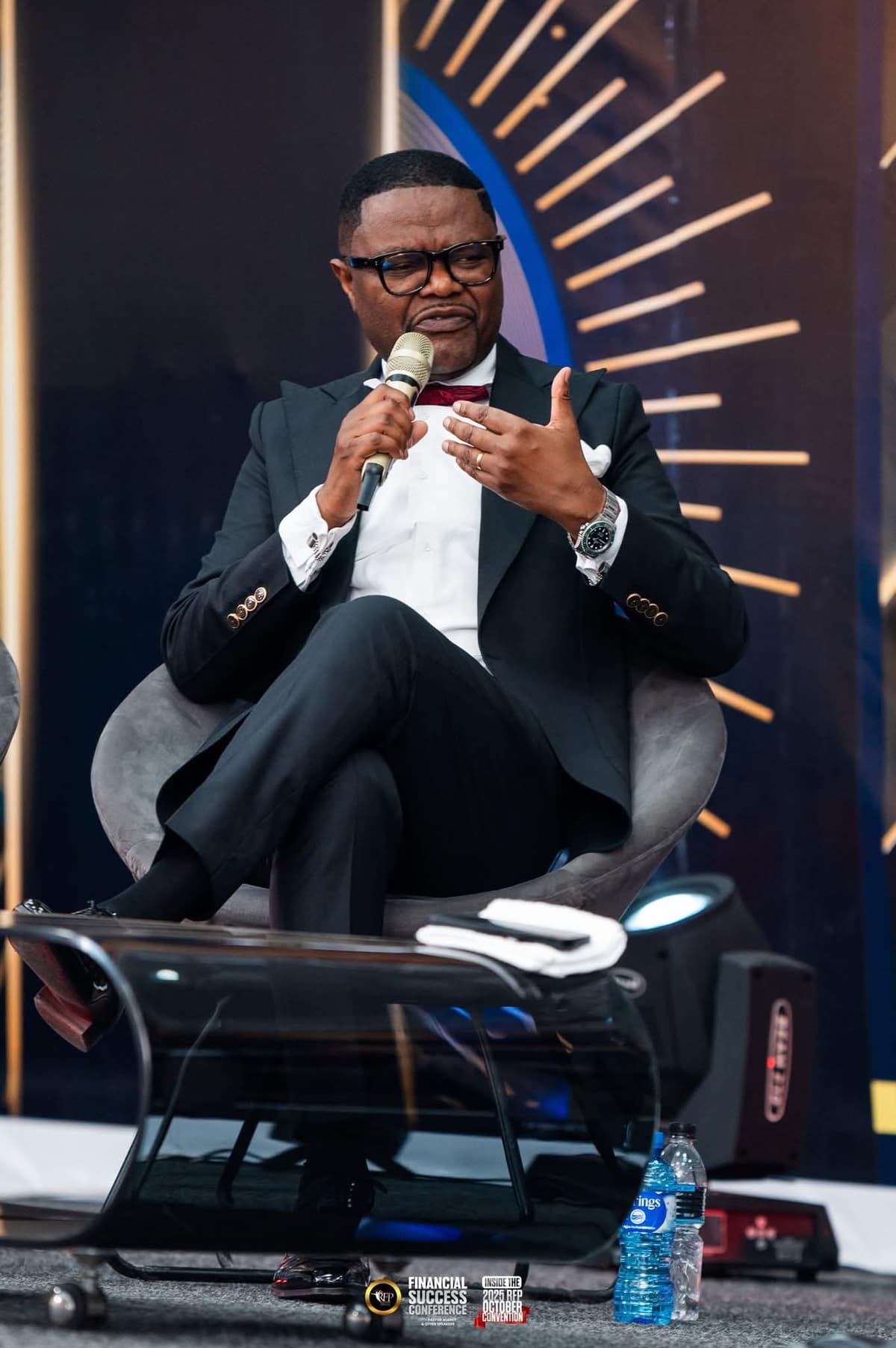 Bena Nkhoma at a conference