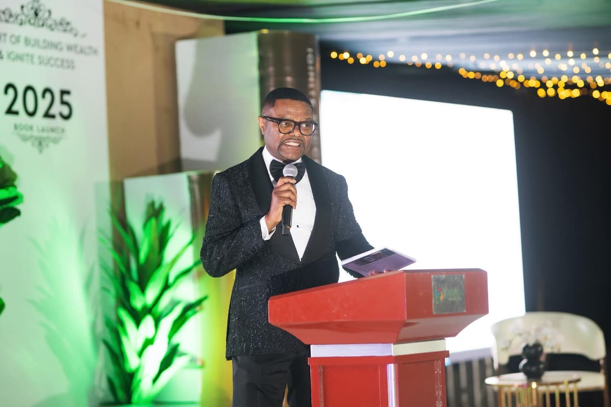 Bena Nkhoma on stage